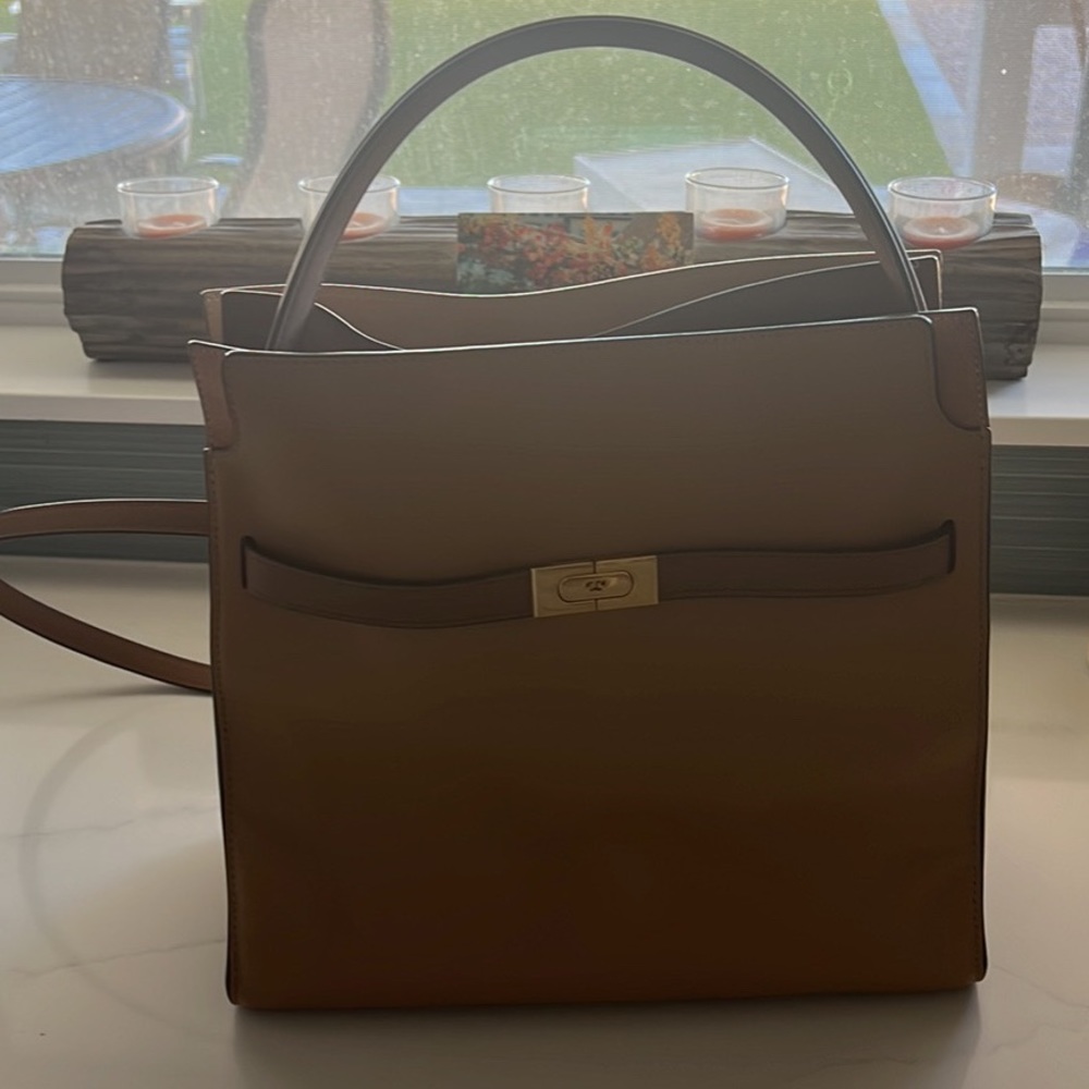 Tory Burch Lee radziwill double bag